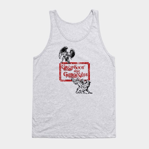 Gryphons And Gargoyles Tank Top by Nazonian